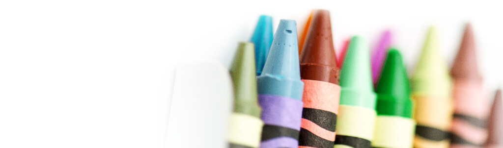 crayons closeup